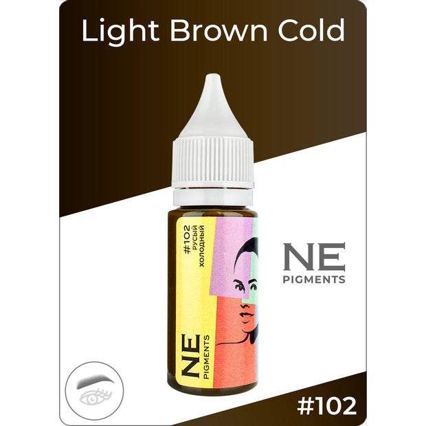 NE EYEBROWS PIGMENT #102 - LIGHT BROWN COLD